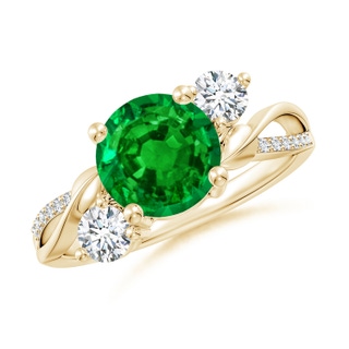Round AAAA Emerald