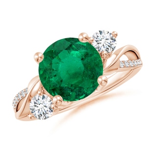 Round AAA Emerald