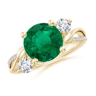Round AAA Emerald