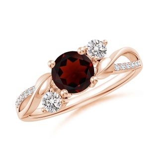 Round AA Garnet