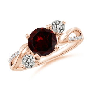 Round A Garnet