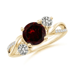 Round A Garnet