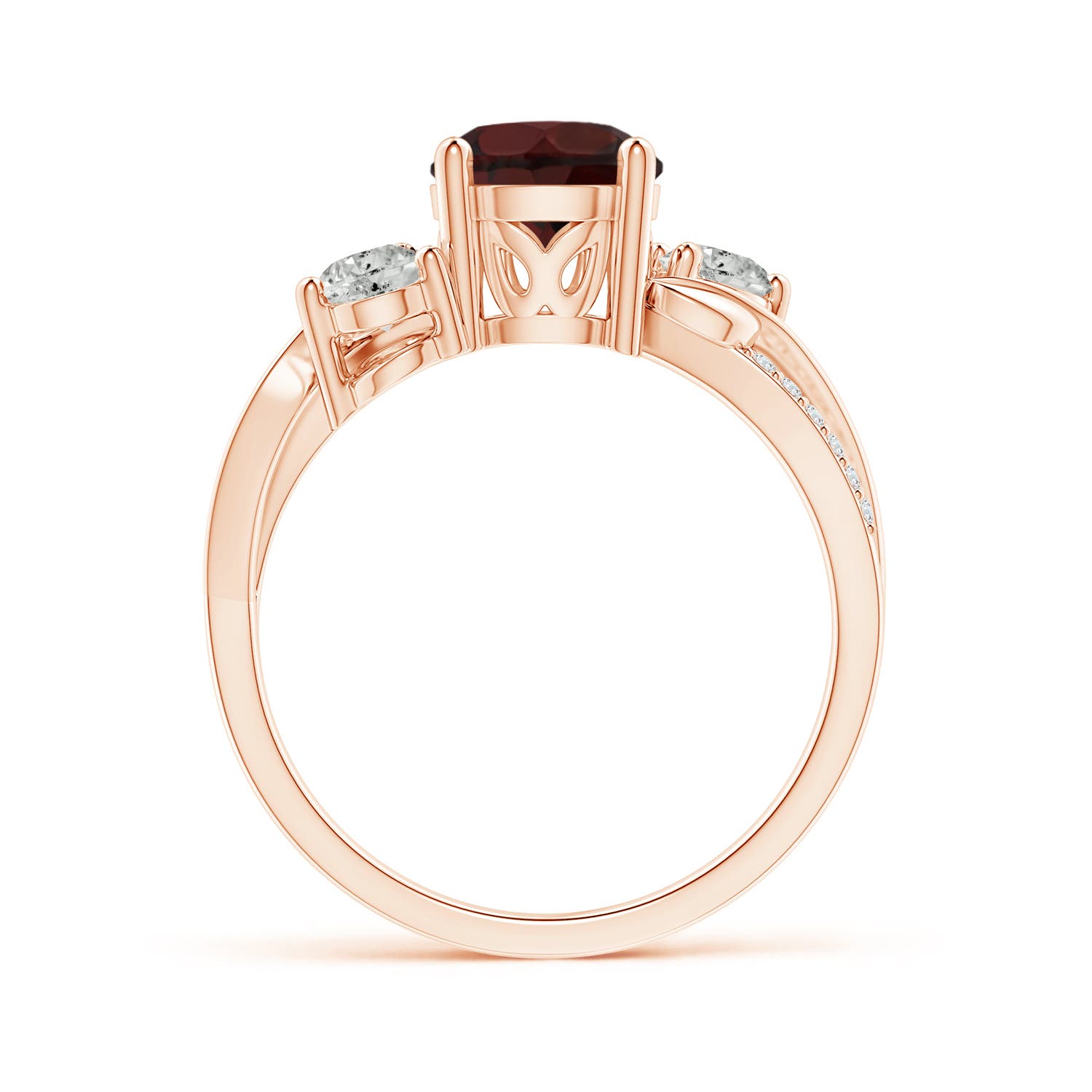 A - Garnet / 1.88 CT / 14 KT Rose Gold