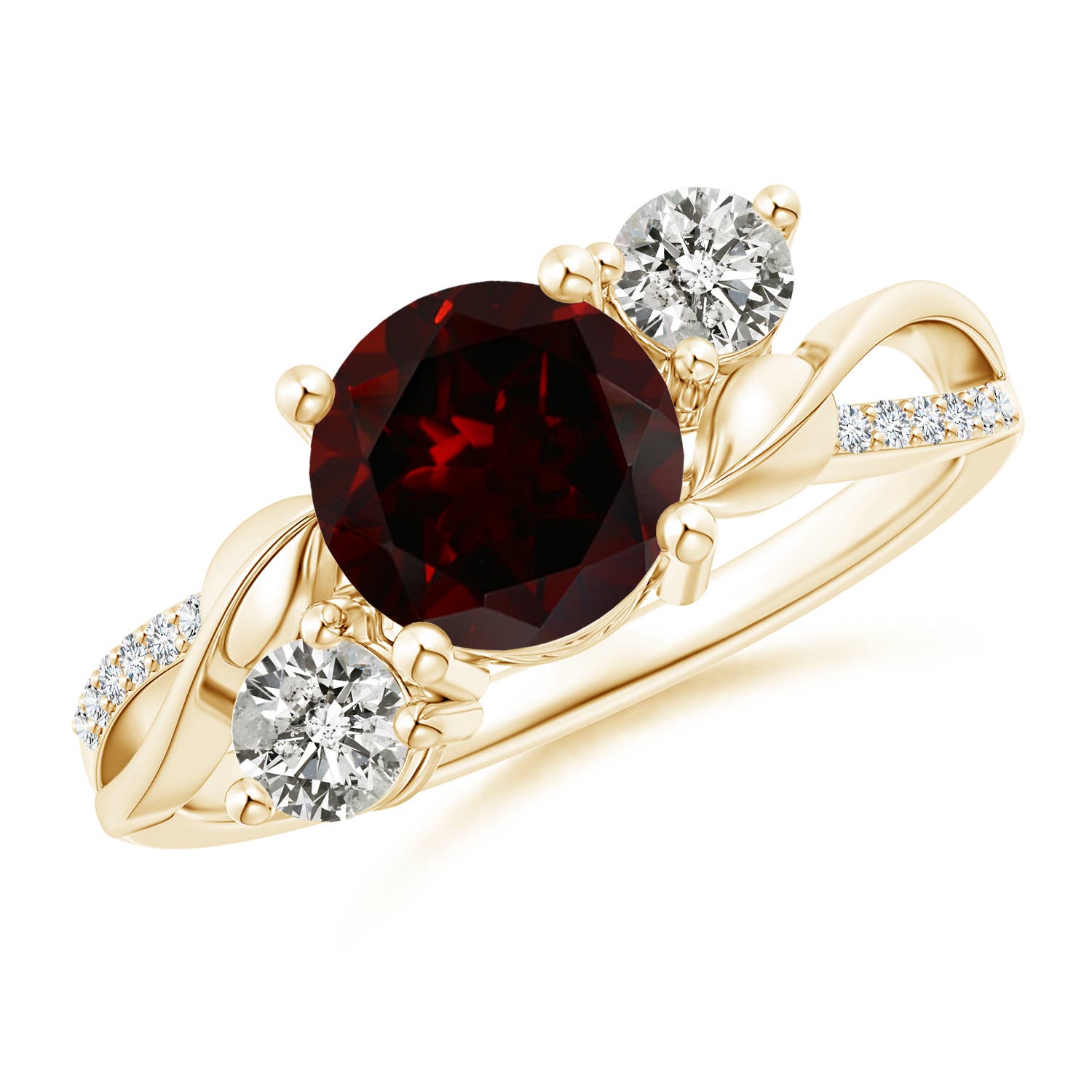 A - Garnet / 1.88 CT / 14 KT Yellow Gold