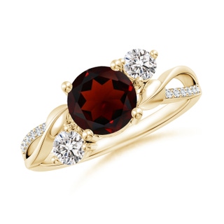 Round AA Garnet