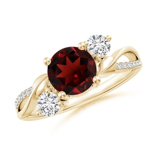 Round AAA Garnet