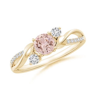Round AAA Morganite