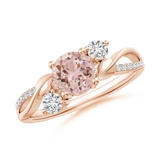 Round AAA Morganite