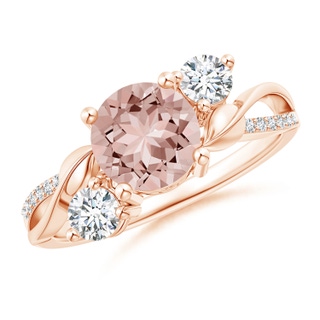 Round AAAA Morganite