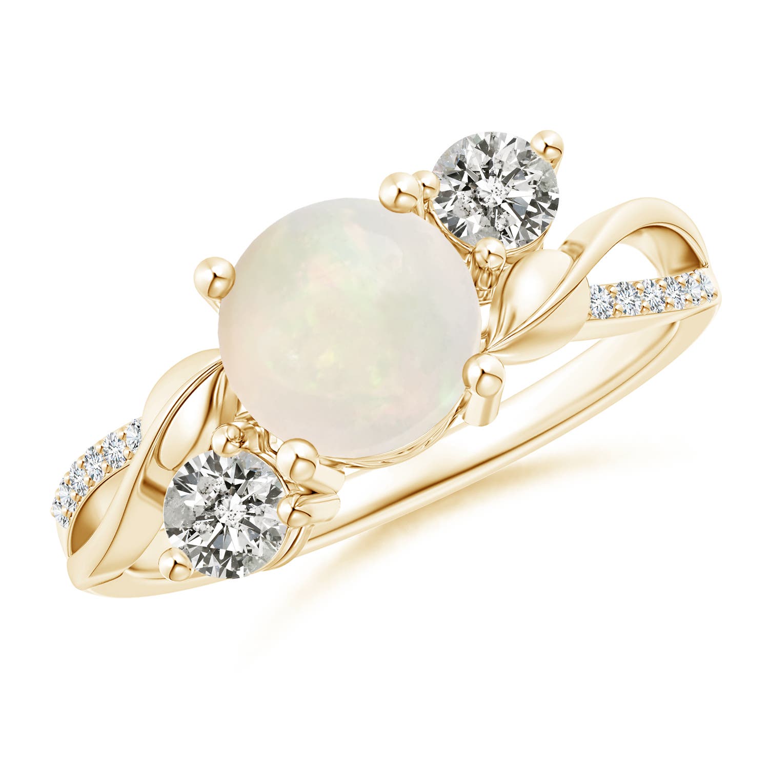 A - Opal / 1.13 CT / 14 KT Yellow Gold