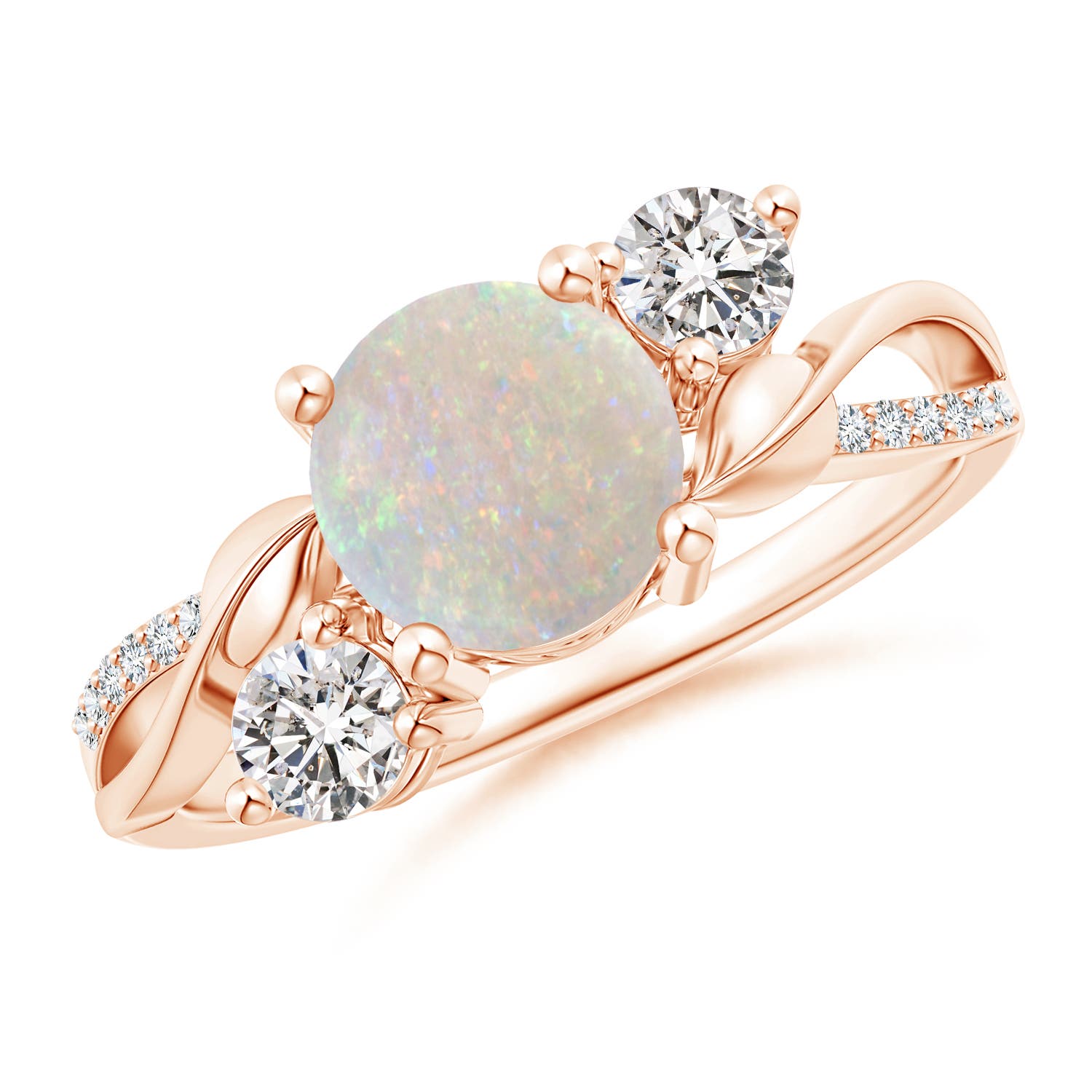 AA - Opal / 1.13 CT / 14 KT Rose Gold