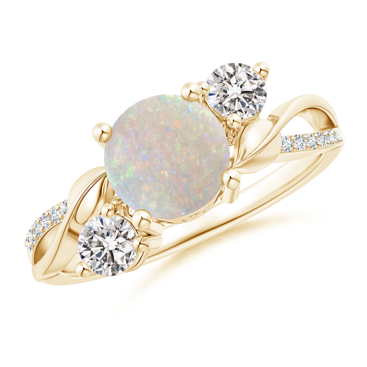 AA - Opal / 1.13 CT / 14 KT Yellow Gold