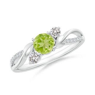 Round AA Peridot