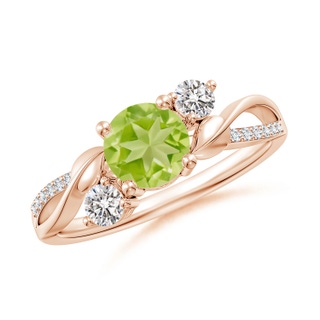 Round AA Peridot