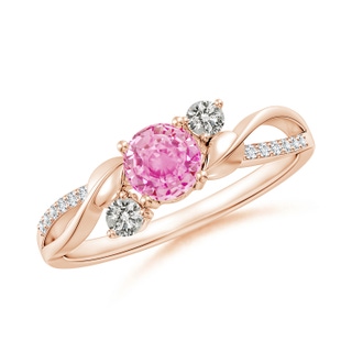 Round A Pink Sapphire