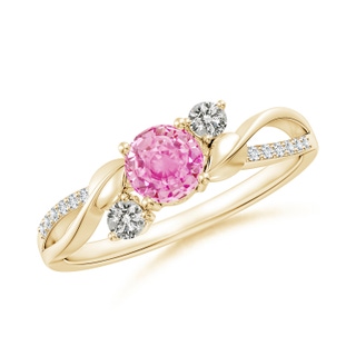Round A Pink Sapphire