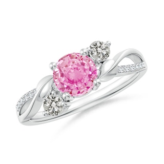 Round A Pink Sapphire
