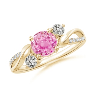 Round A Pink Sapphire