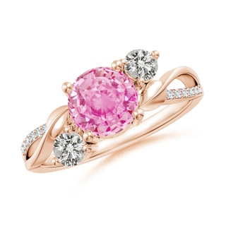 Round A Pink Sapphire