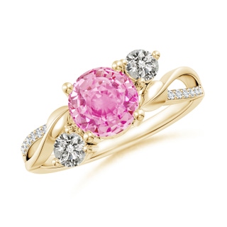 Round A Pink Sapphire
