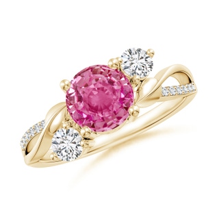 Round AAA Pink Sapphire