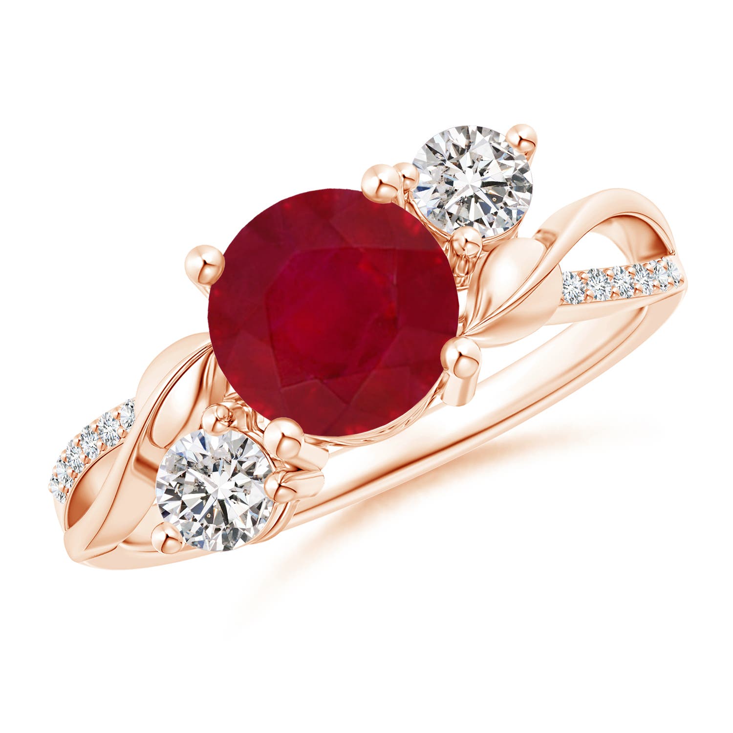 AA - Ruby / 1.78 CT / 14 KT Rose Gold