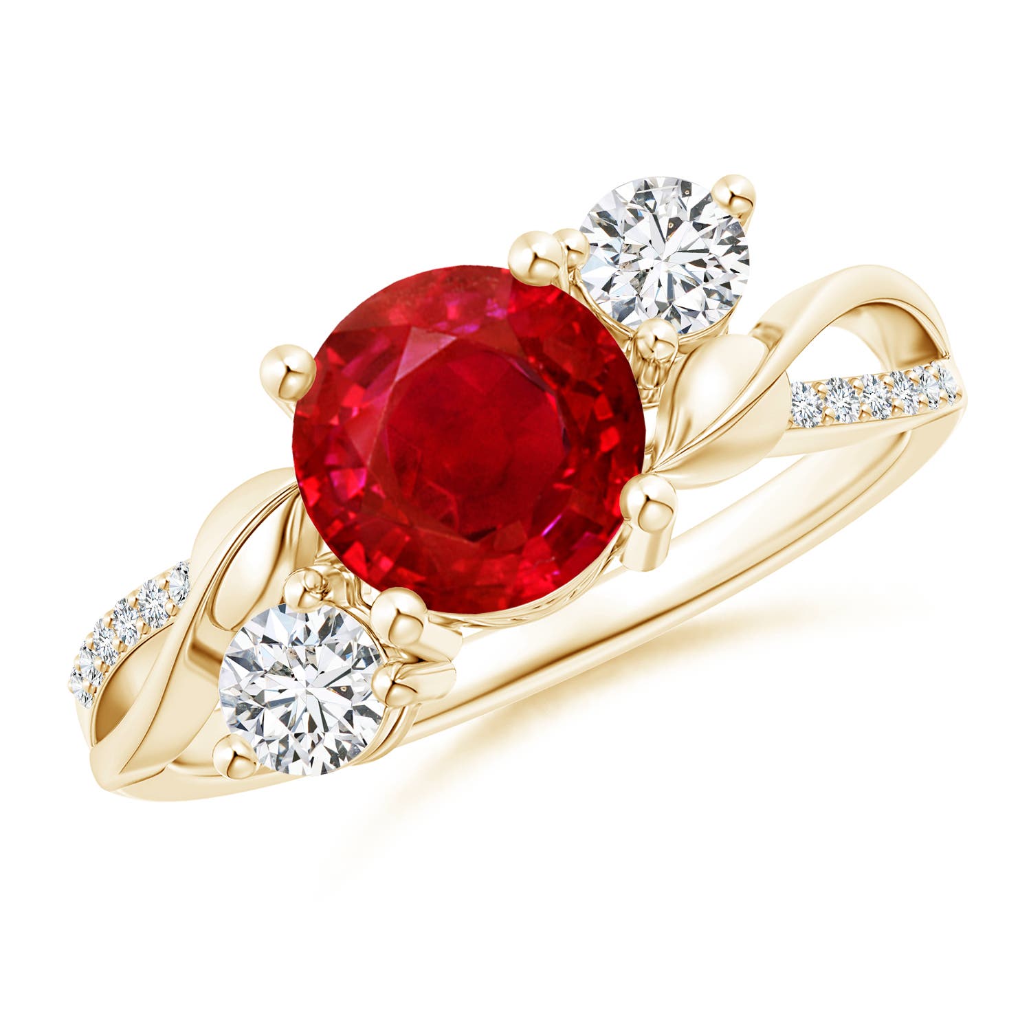 AAA - Ruby / 1.78 CT / 14 KT Yellow Gold