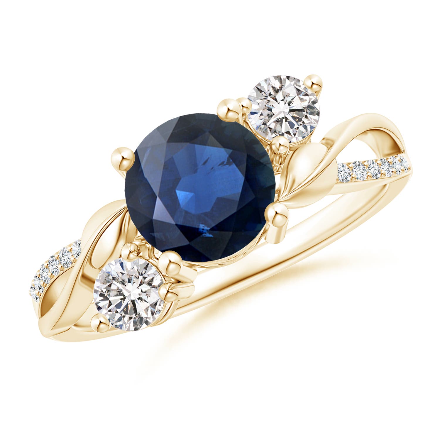 AA - Blue Sapphire / 1.98 CT / 14 KT Yellow Gold