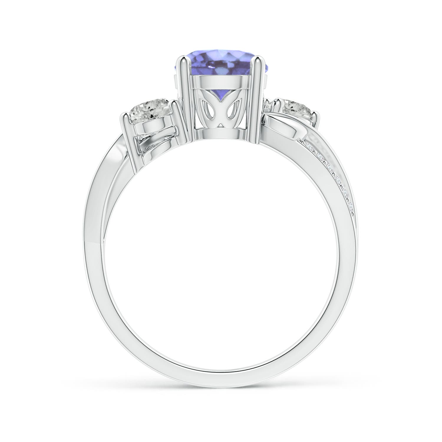 A - Tanzanite / 1.83 CT / 14 KT White Gold