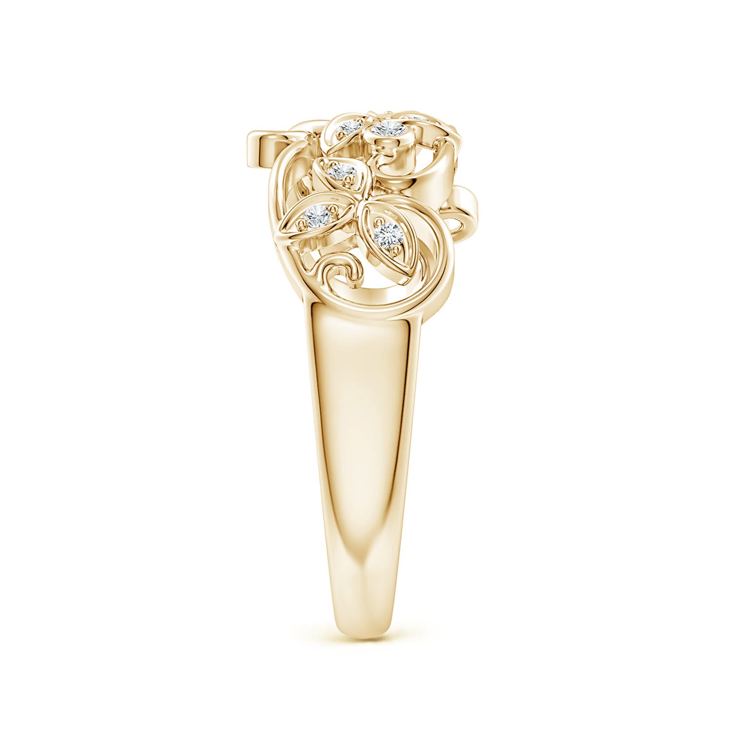 G, VS2 / 0.08 CT / 14 KT Yellow Gold