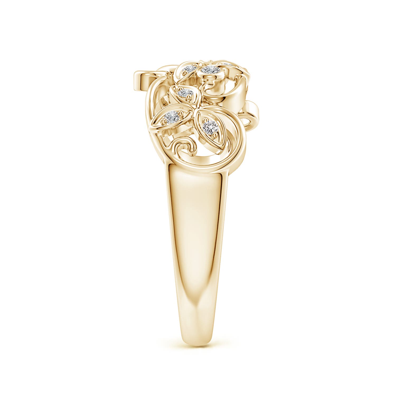 I-J, I1-I2 / 0.08 CT / 14 KT Yellow Gold