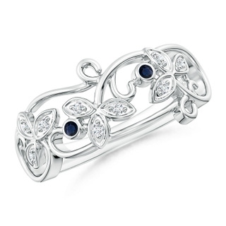Round A Blue Sapphire