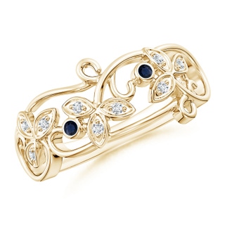 Round A Blue Sapphire