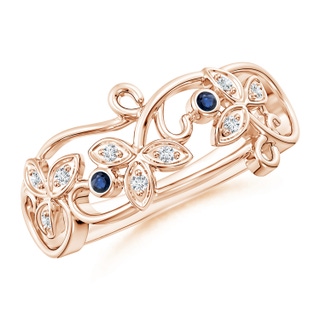 Round AA Blue Sapphire