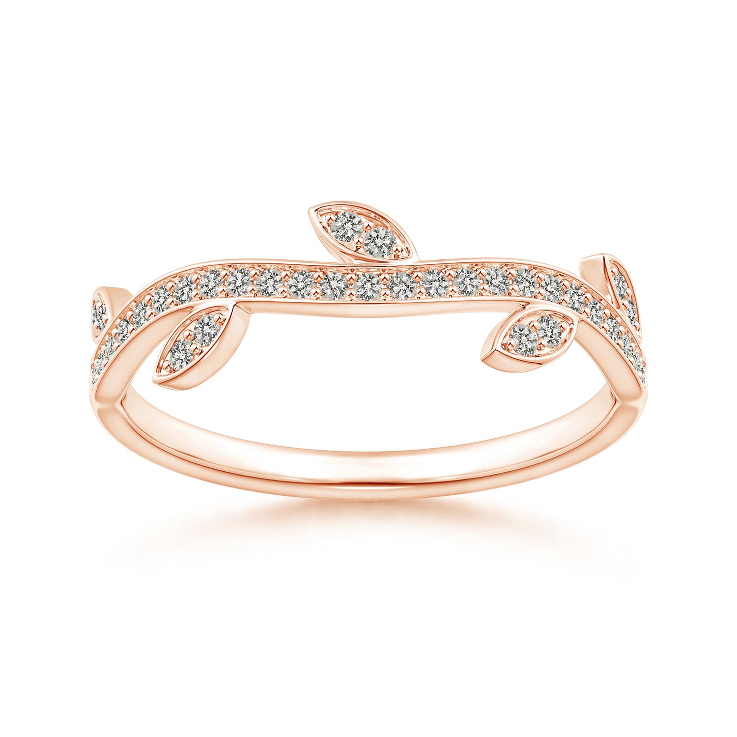 K, I3 / 0.19 CT / 14 KT Rose Gold