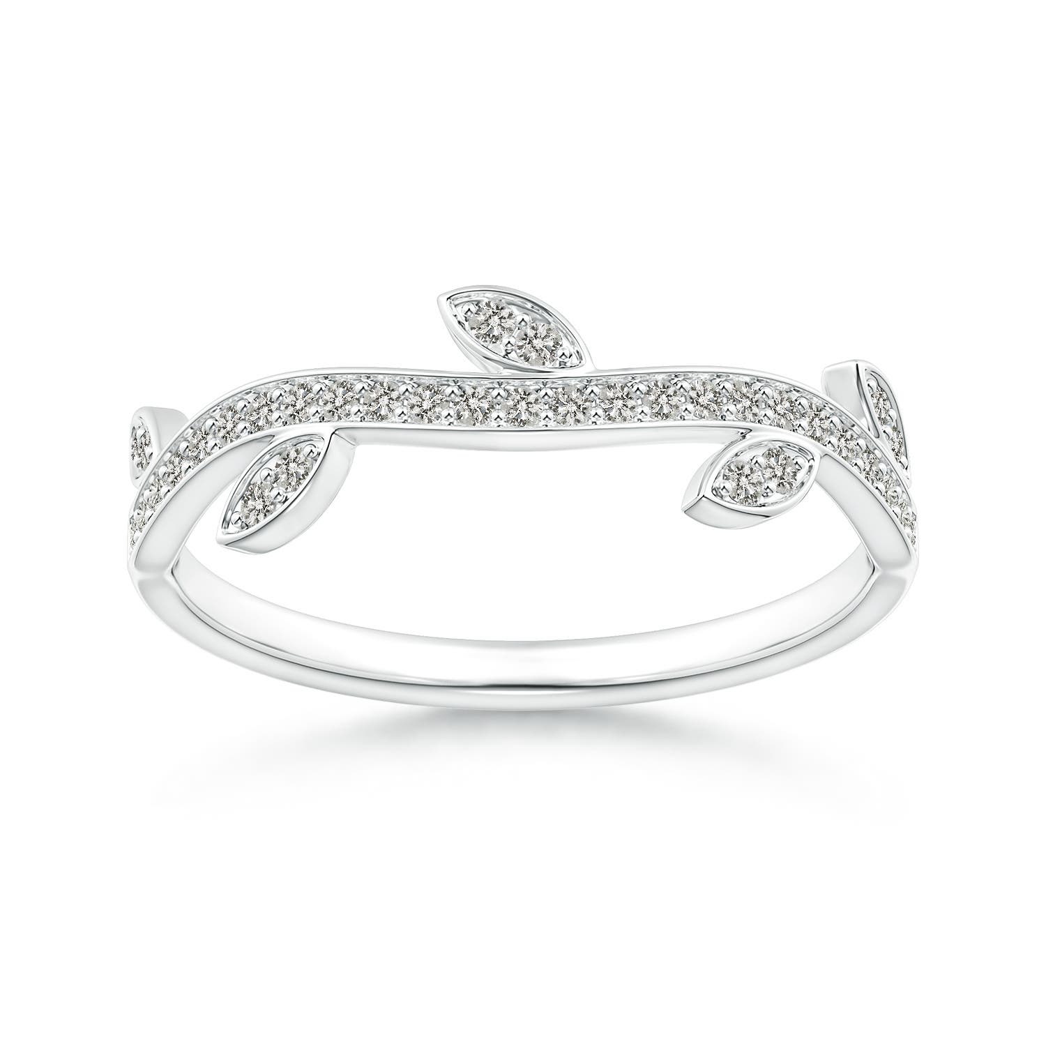 K, I3 / 0.19 CT / 14 KT White Gold