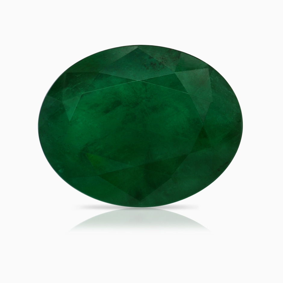 15.67x12.43x7.82mm AA GIA Certified Emerald Split Shank Ring with Diamond Accents in Rose Gold side 799