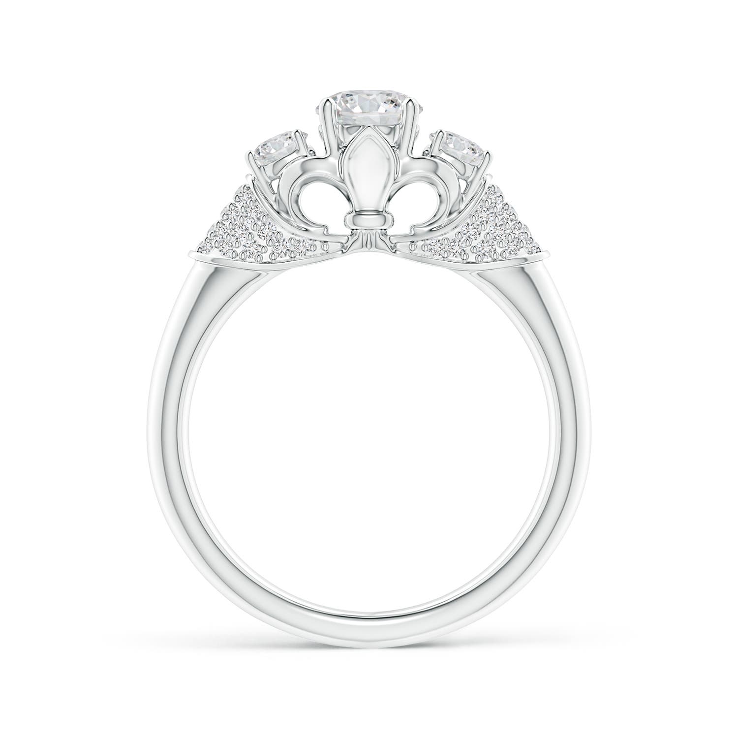 H, SI2 / 0.89 CT / 14 KT White Gold