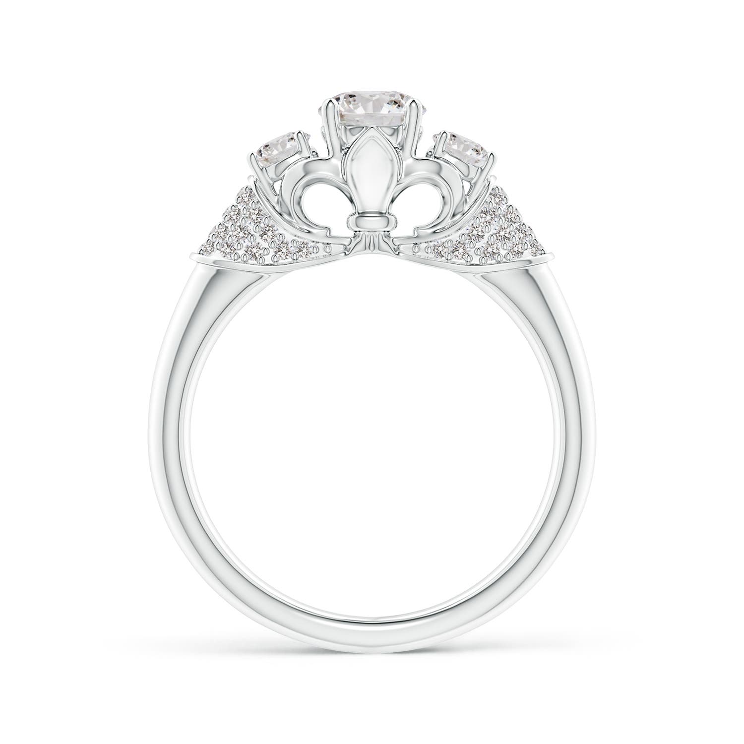 I-J, I1-I2 / 0.89 CT / 14 KT White Gold