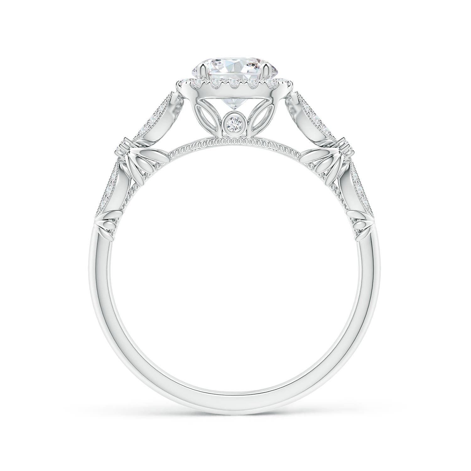 G, VS2 / 0.97 CT / 14 KT White Gold