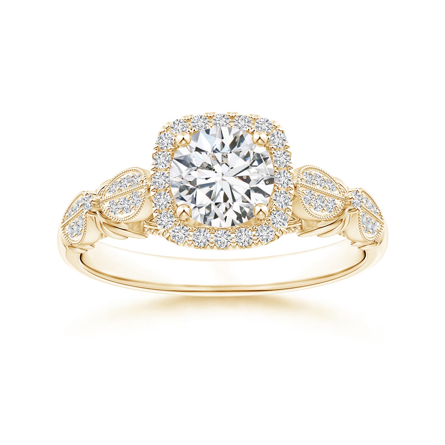 H, SI2 / 0.97 CT / 14 KT Yellow Gold