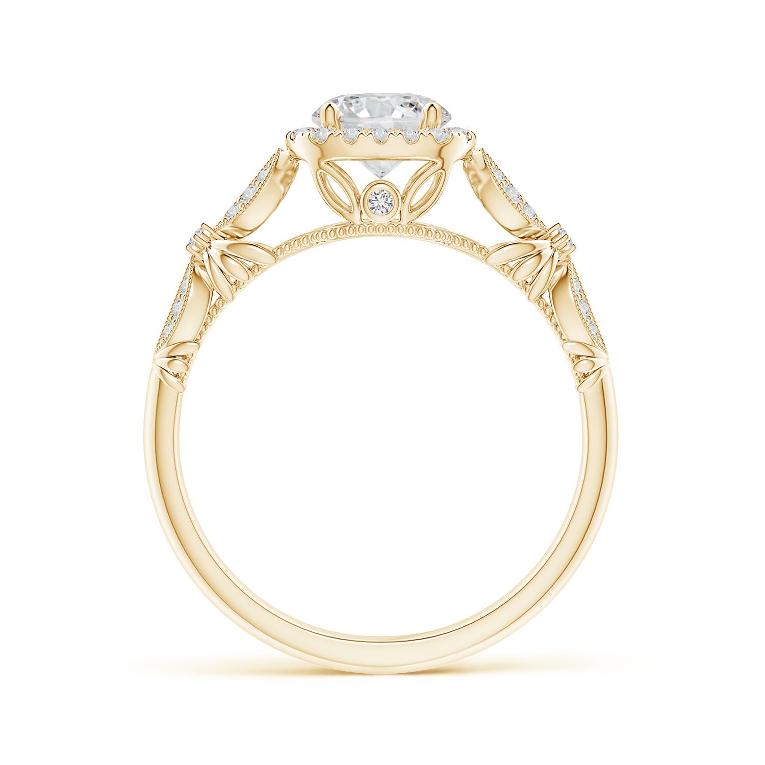 H, SI2 / 0.97 CT / 14 KT Yellow Gold