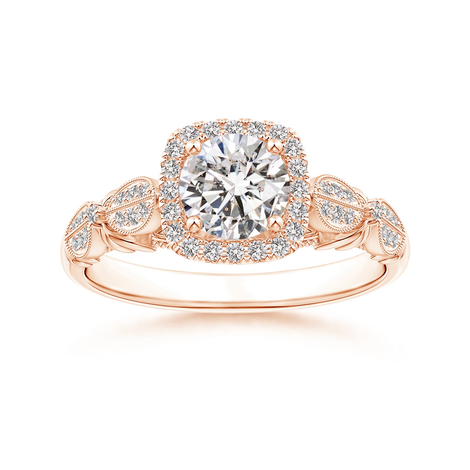 I-J, I1-I2 / 0.97 CT / 14 KT Rose Gold