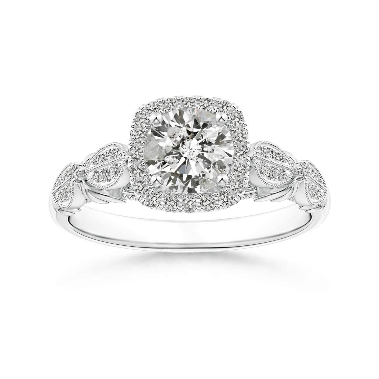 K, I3 / 0.97 CT / 14 KT White Gold