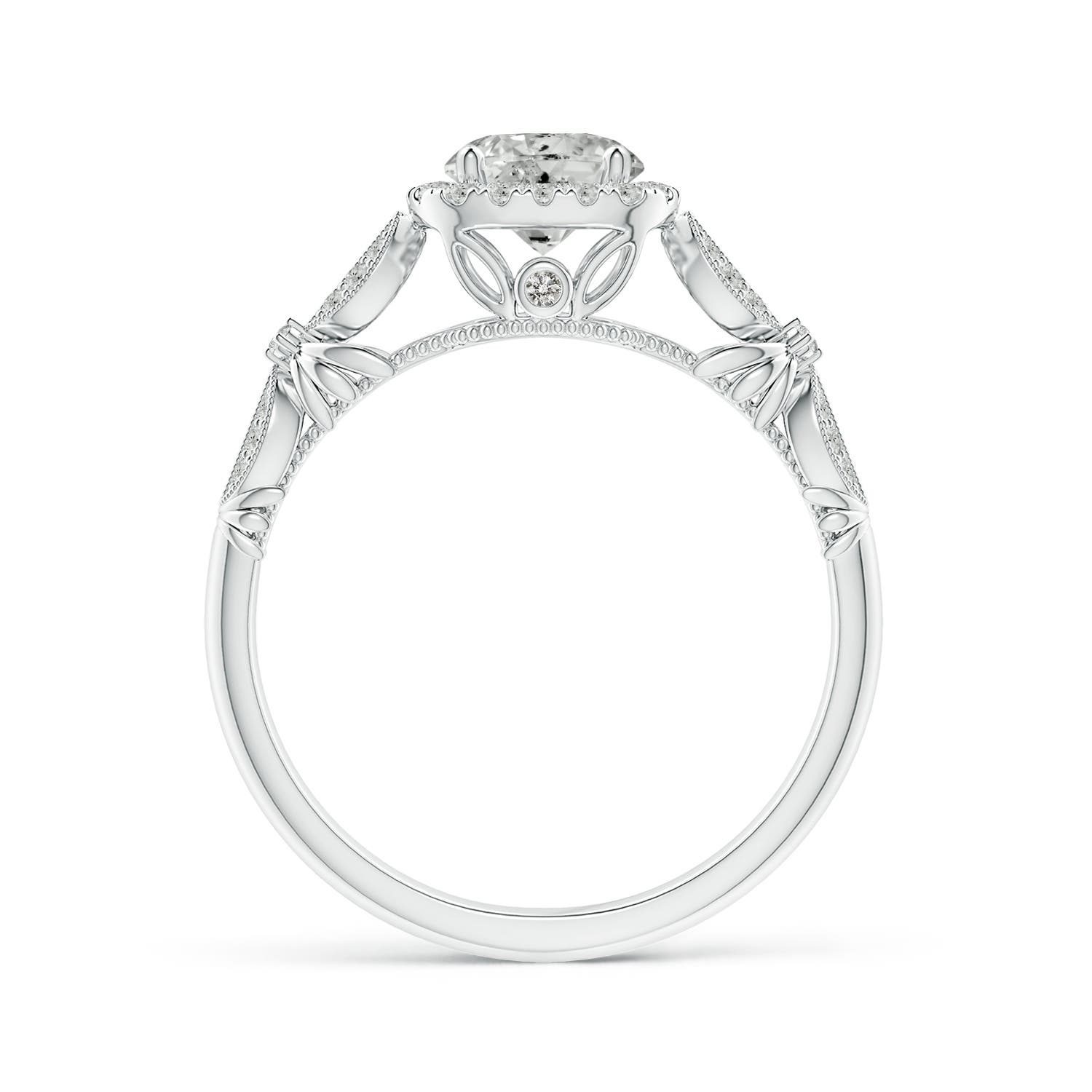 K, I3 / 0.97 CT / 14 KT White Gold