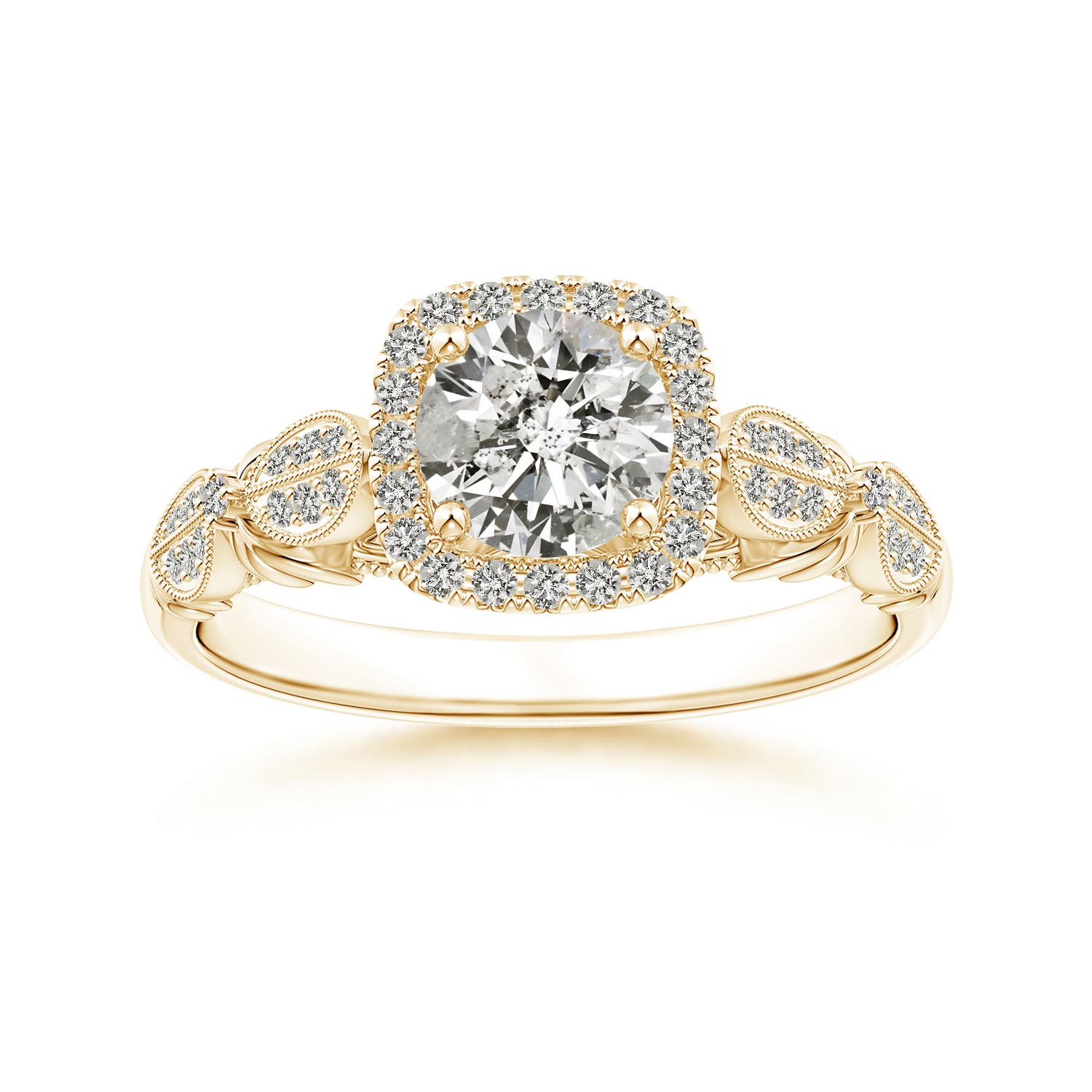 K, I3 / 0.97 CT / 14 KT Yellow Gold