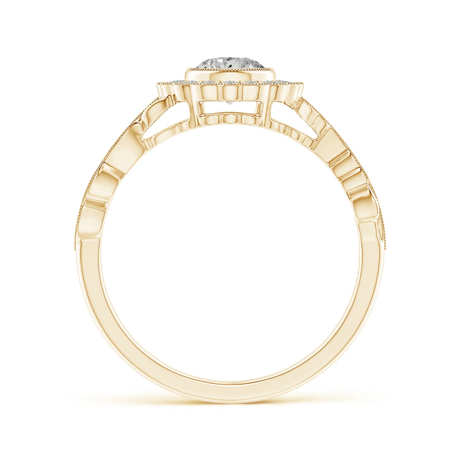 K, I3 / 0.71 CT / 14 KT Yellow Gold