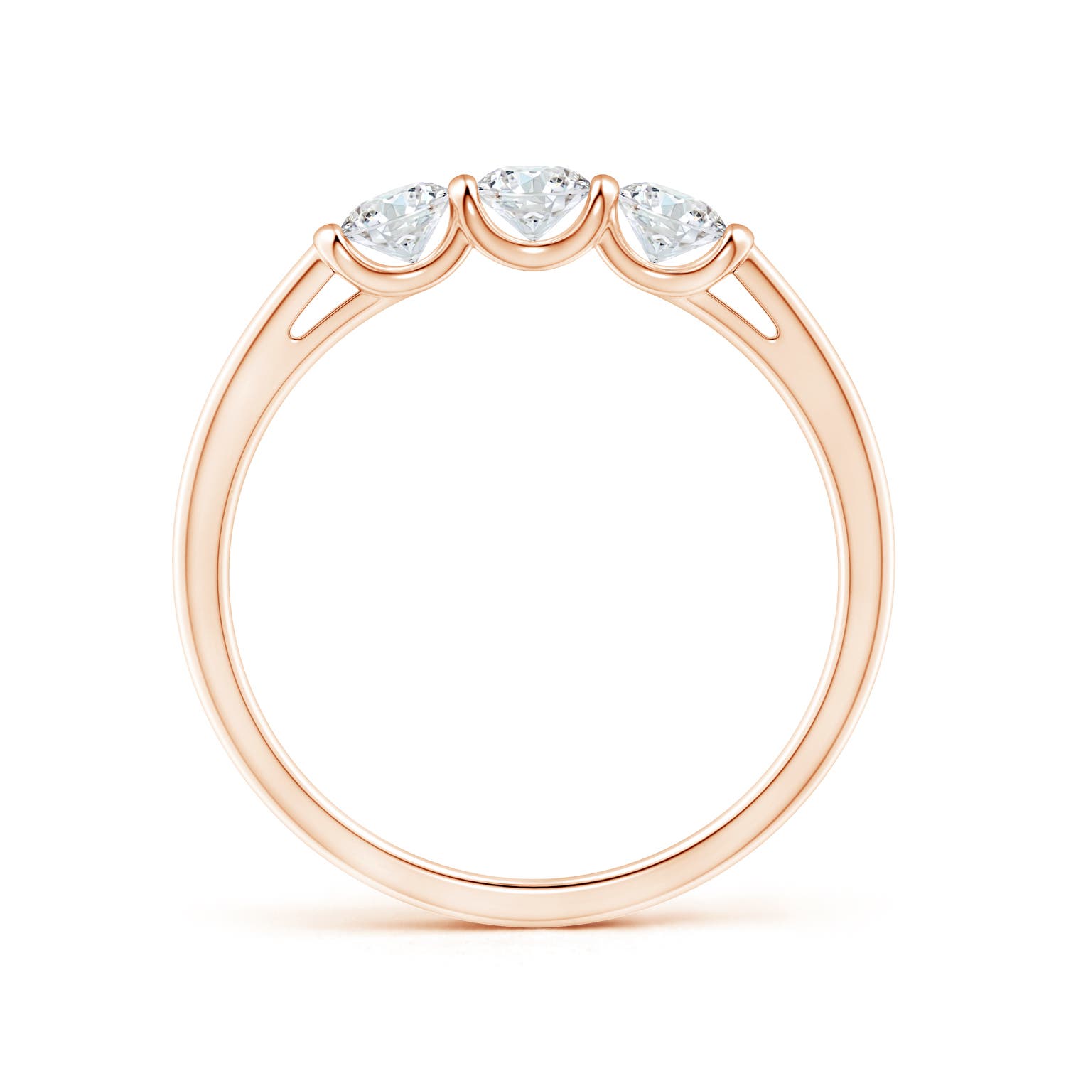 F-G, VS / 0.41 CT / 14 KT Rose Gold