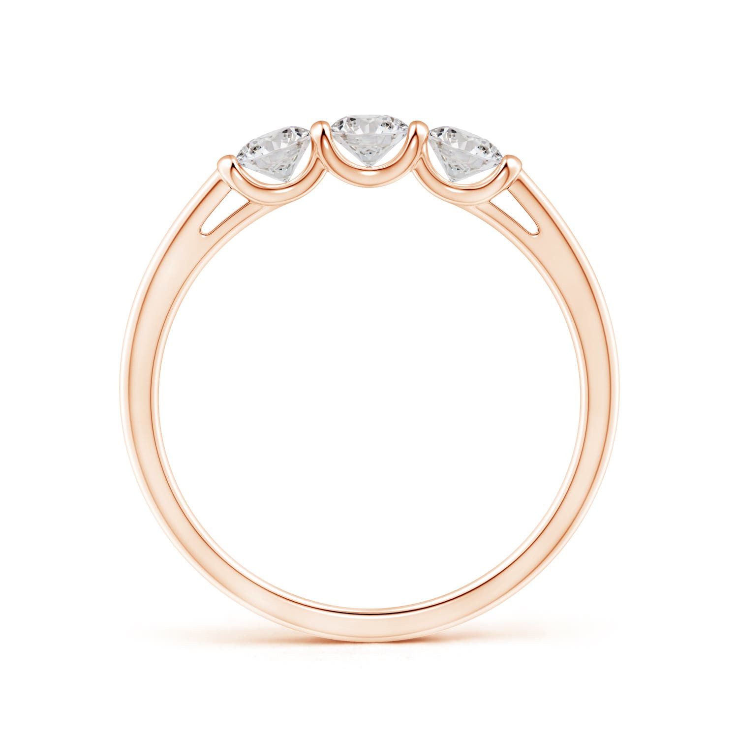 I-J, I1-I2 / 0.41 CT / 14 KT Rose Gold