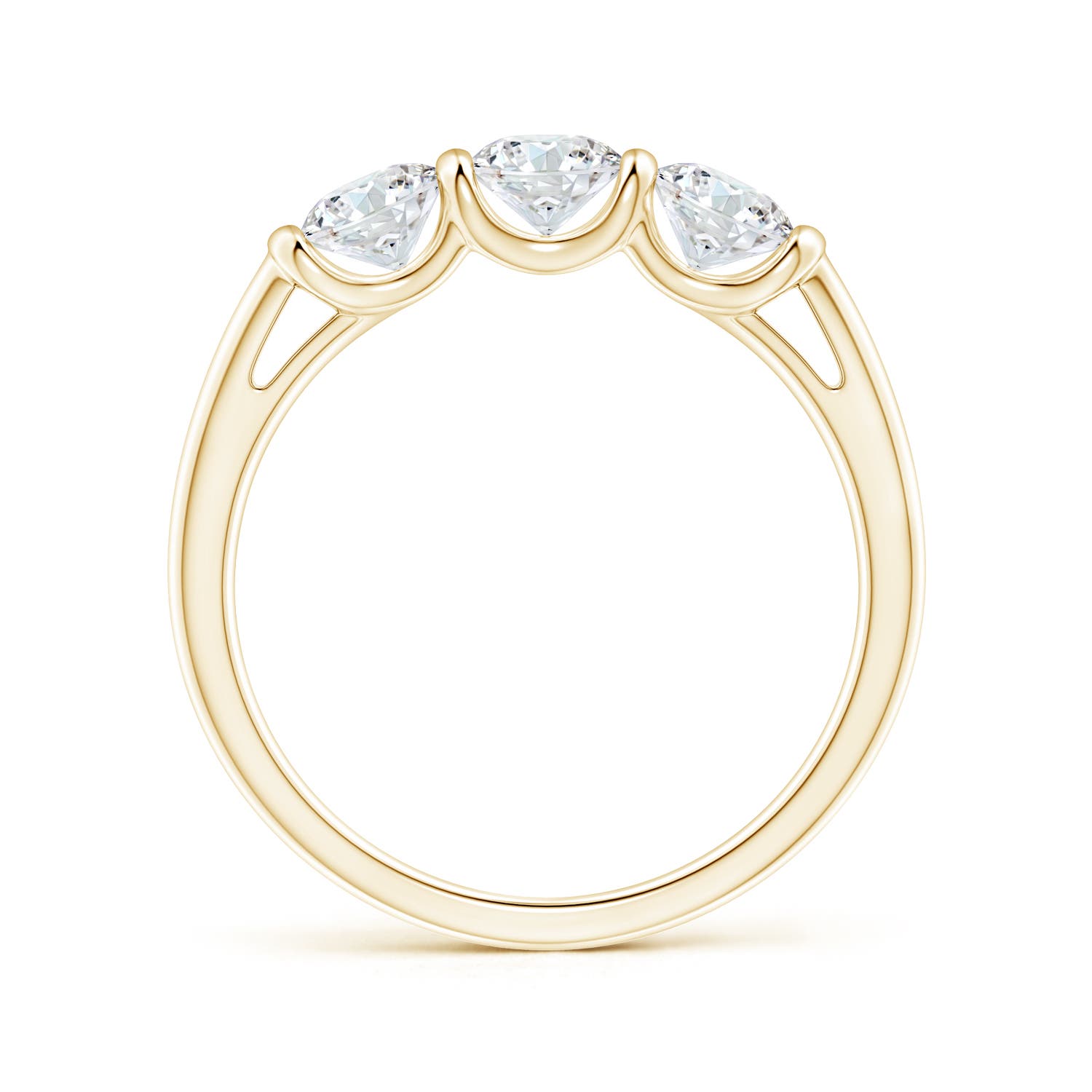 F-G, VS / 0.9 CT / 14 KT Yellow Gold